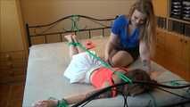 Celeste and Gina - Tickling Bondage Part 3 of 5