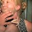 38 Yr OLD LESBIAN CASHIER TAPE & CLEAVE GAGGED, BALL-TIED, BLINDFOLDED, TRYING TO MAKE PHONE CALL (D43-1)