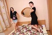 Marvita und Rozanka - Sensationelle Bondage mit niedlichen europäischen Schönheiten