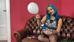 handpump2pop five balloons