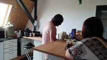 Kitchen Cleaning with Fixed Eggs