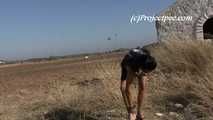 016222 Eve Pulls In For A Roadside Pee
