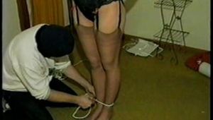 CROTCH ROPED & BALL-GAGGED HOLLY (D9-2)