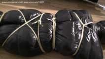 Ivette - tied in a sleepingbag
