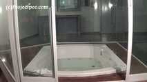 089006, 121001, 122001, 122001, 123001,124001 Five Young Mexican Girls Taking Turns To Pee In The Jacuzzi
