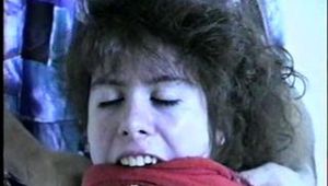 HOG-TIED, MOUTH STUFFED, CLEAVE GAGGED HOSTAGE (D14-13)