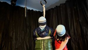 Sebastien Trapped in a Puffer Jacket