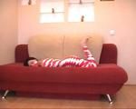 [From archive] Marvita mummified in red and white duct tape (video)