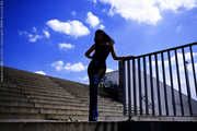 Blue Overknees vs. Blue Sky