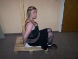 Miri sit and tied