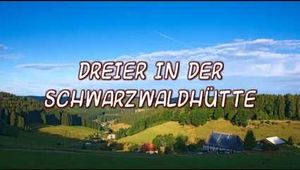 DREIER IN DER SCHWARZWALDHÜTTE