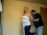 Miri cuffed in front and back