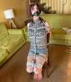 Chairtied and penisgagged