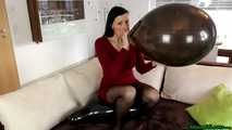 neck stretching and Blow2Pop enormous black U16 **excellent**