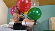 sexy popping helium bouquet of crystal U16 HB balloons