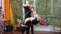 Nova Pink in supertight Bondage again