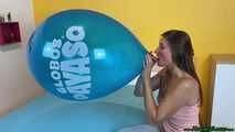 Blow2Pop blue 18inch *Globos Payaso*