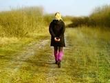 Walking cuffed behind part 2
