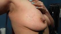 before and after breast busting scene 