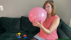 blowing up balloons with mouth [NonPop]