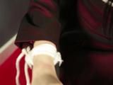 Satin Blouse Bound in Business Suit