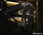 Madame Zoé - Rubbertoys boots licking session