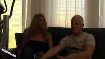Hot Kim's 1. partner swap and her first time in front of the camera