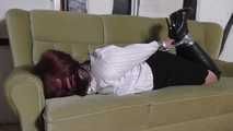 Aurora hogtied in boots 2/2