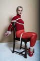1069 Sandy in Red Ballet Slippers Chair tied