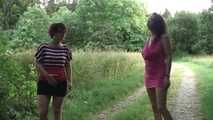 Pee in the woods