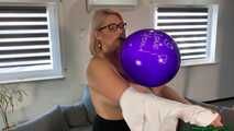 sexy Blow2Pop teaching purple TT17 *ILY* with miss Tatjana