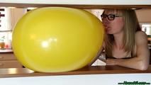 Ballon under Druck (ängstliche Marie)