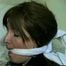 HOSTAGE DIANE, TIED & GAGGED ON THE FLOOR (D6-4)