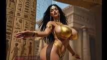 GoL Cleopatra fantasy dance tease gooning animation