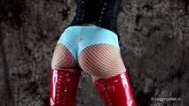 Meine blaue Hotpants
