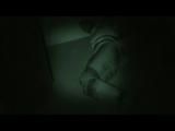 0300 min video with Simone tied and gagged in shiny nylon rainware night vision