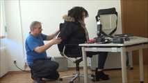 Kyra - robbery in the office part 5 of 8