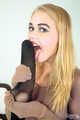 Darina, das blonde Strumpfluder (193 Bilder)