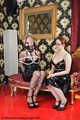 Miss Francine dominated by Lady Nadja both in full latex
