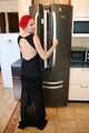 Morrigan and Valeria Ross - Refrigirator fun