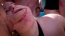 Fist in the pussy - Cum in the mouth | BBW LUCY FISTING-GANGBANG