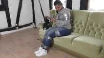Jasmin in hogtie 6/6