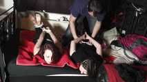 Michelle & Isabelle im hogtie