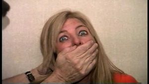 42 YEAR OLD LAWYER GETS MOUTH STUFFED WITH PANTIES ANS RAG, HANDGAGGED, LICKS AND SMELLS HER OWN WRISTS, STUFFS HER OWN MOUTH WITH RAGS AND PANTIES AND IS HANDGAGGED WITH A BLACK LEATHER GLOVE (D72-18)