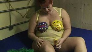 Easter bunny gets it ...