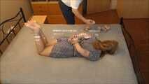 Gina and Stefanie – Hogtie Challenge, Part 1 of 6