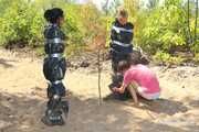 Dana and La Pulya - Bag racing BTS