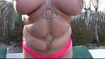 Outdoor Plastic Straps Hogtie for Nova Pink