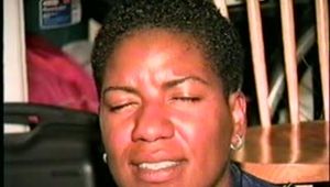 BLACK COLLEGE STUDENT BALL-TIED, BAREFOOT, TOE-TIED & CLEAVE GAGGED (D40-4)