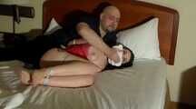 Anastasia Rose Bound in Bed (Combo Clip)